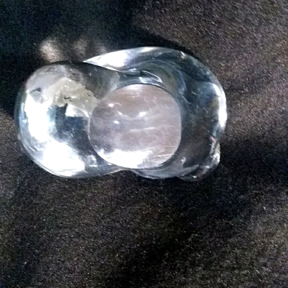 Art Glass Snail/Shell Paperweight - Picture 3 of 3